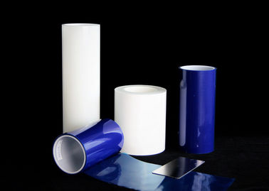 Голубое разрешение защитного фильма ПЭ цвета никакой клей для пластмассы отделывает поверхность защита