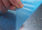 Крен фильма HDPE поставщика фабрики Китая высококачественный голубой прозрачный для стекла